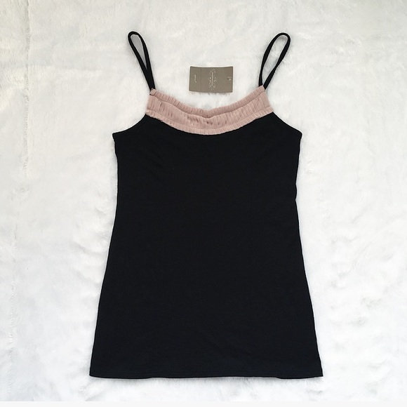 Anthropologie Tops - NWT Anthropologie Pure Good Black Tank Top